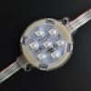 30mm 50mm dc24v 1.5w cambia colore rgb ip68 ha condotto la luce puntiforme ha condotto la luce del pixel del punto divertimento (1)