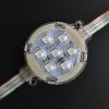 30mm 50mm dc24v 1.5w color changing rgb ip68 led point light led dot pixel light amusement (1)