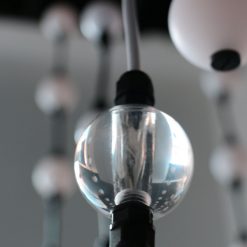 ديكور متنزه خارجي 50 مللي متر أضواء led dmx كرة قابلة للعنونة (5)