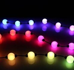 чароғҳои дискотекаи саҳна 50mm 3d magic dmx rgb led parade ball (13)