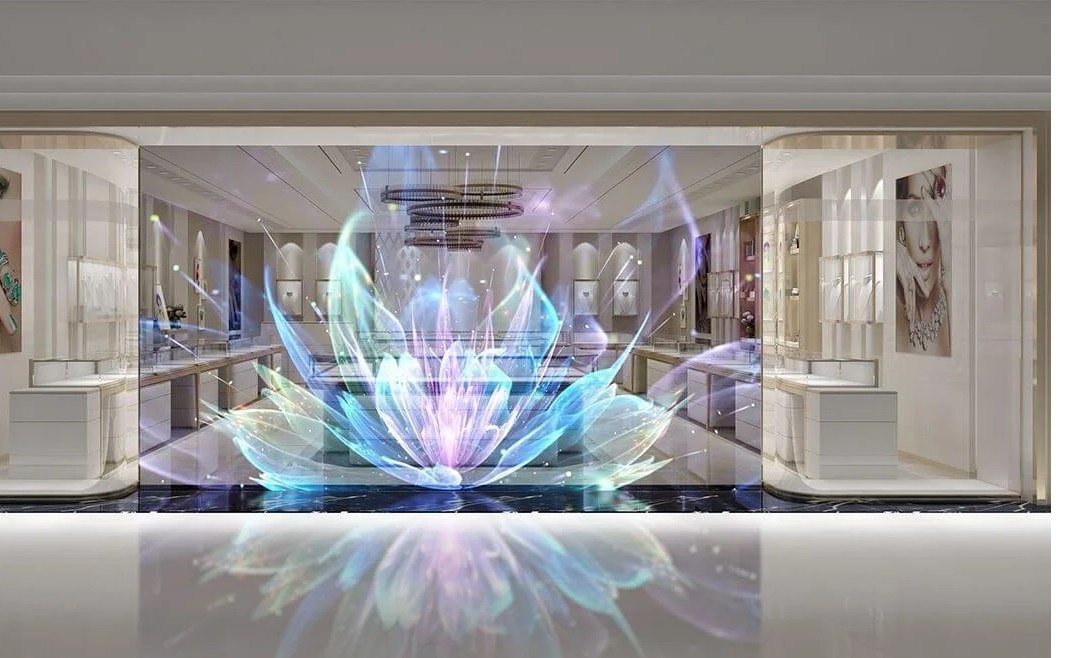Holographictransparentled 필름